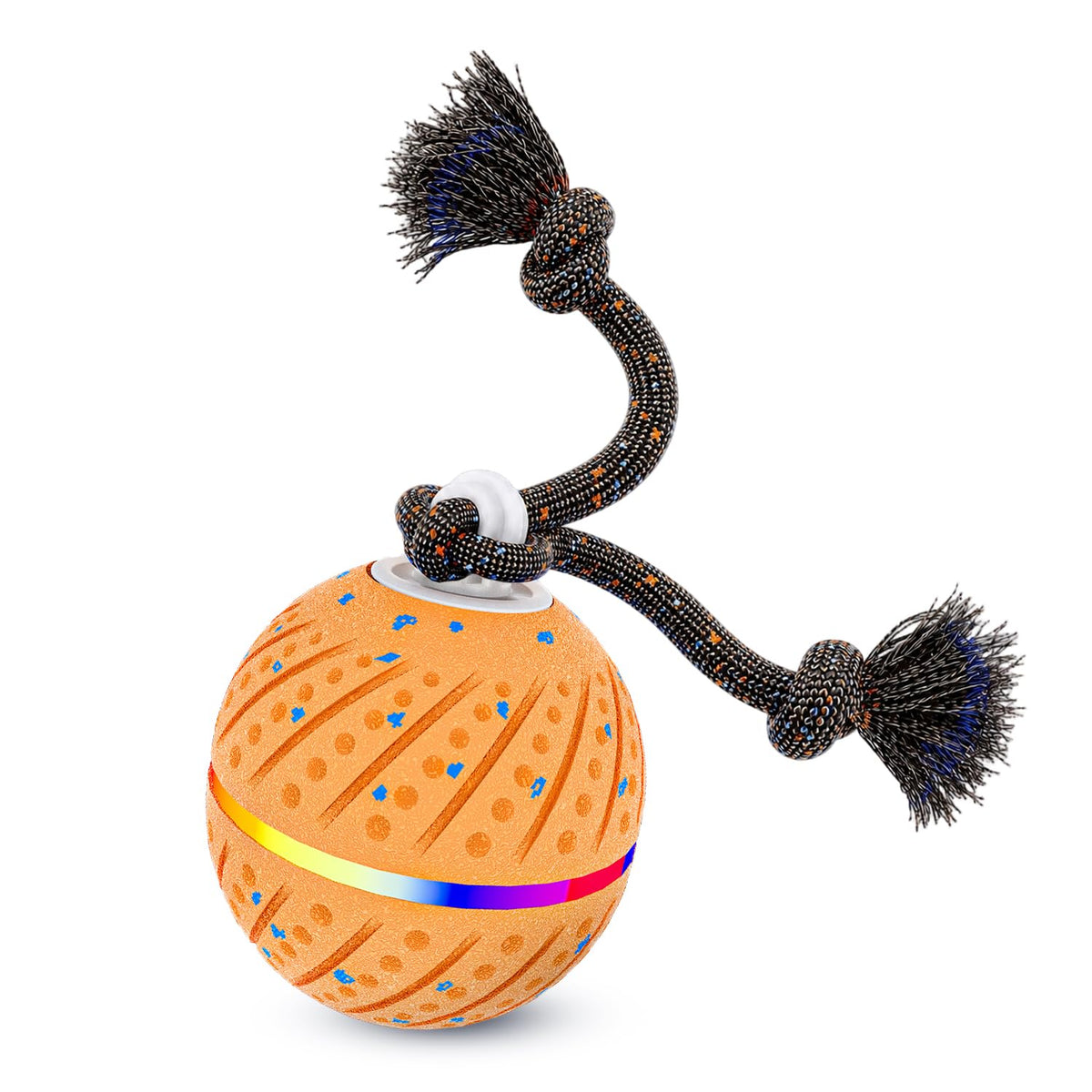 Smart Interactive Dog Toys Ball for Aggressive Chewers Medium Large,E-TPU 2