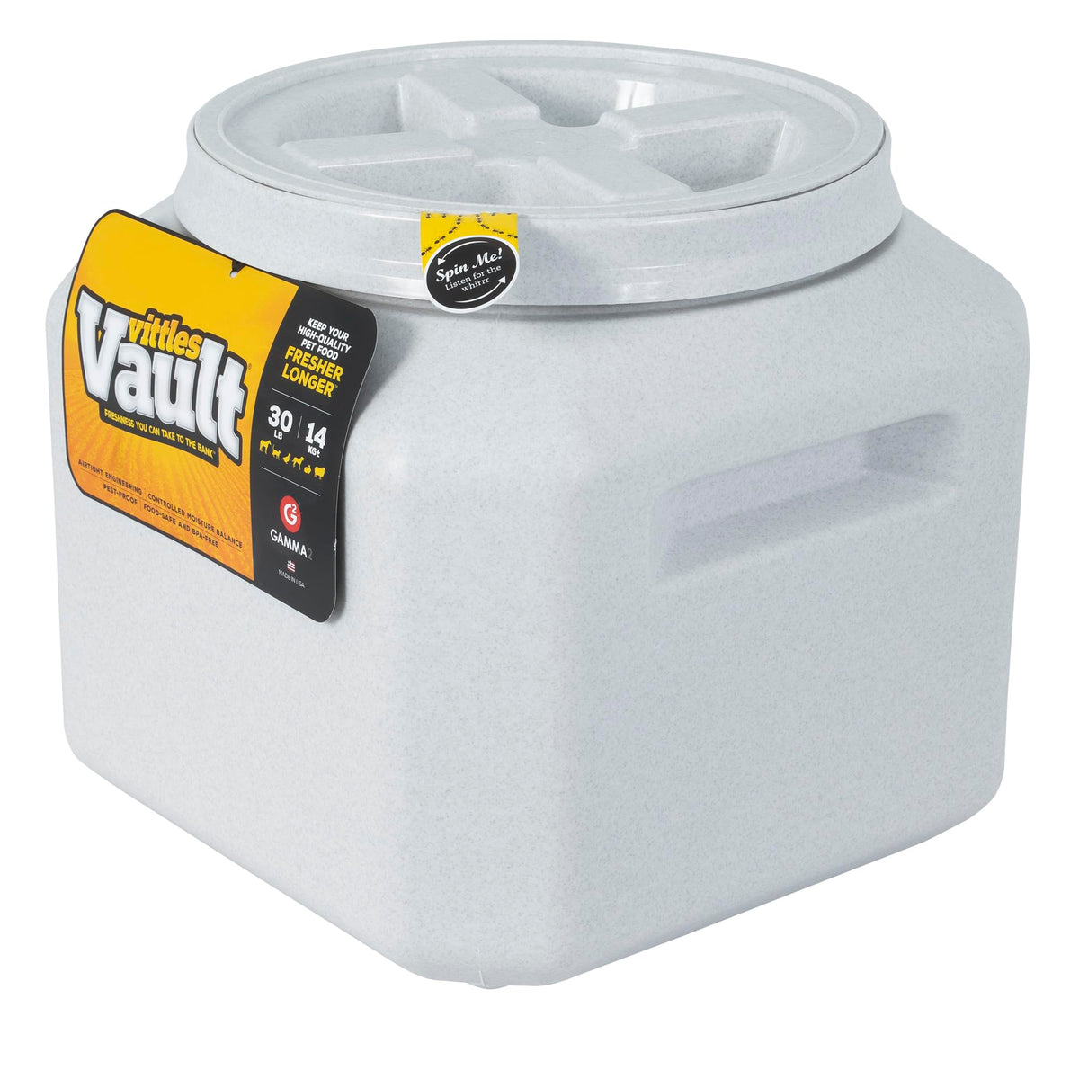 Vittles Vault Vittles Vault Pawprint Food Storage Container + Scoop, 25lbs