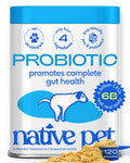 Native Pet WonderGland - Dog Anal Gland Supplement - Promotes Firm Stools, Natural Gland Expression to Help Reduce Scooting - Fiber Food Topper with Miscanthus Grass, Pumpkin & Probiotics - 60 Scoops
